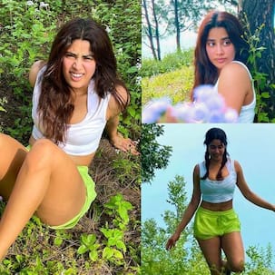 Janhvi Kapoor turns Jane of the Jungle during her weekend getaway - view gorgeous pics