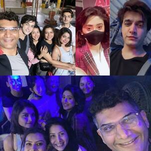 Yeh Rishta Kya Kehlata Hai: Mohsin Khan, Shivangi Joshi party, click smiling selfies and give tight hugs to their lovely team as they bid adieu to the show – view pics