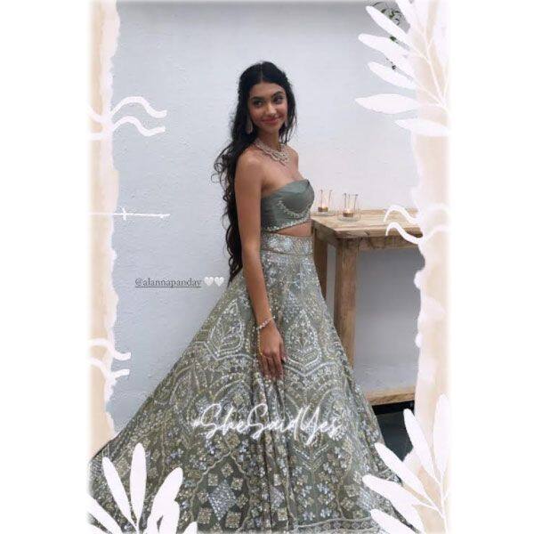 राजकुमारी की तरह तैयार हुई थीं Alanna Panday