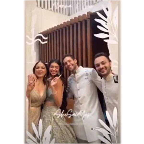 Alanna and Ivor McCray clicked family pic