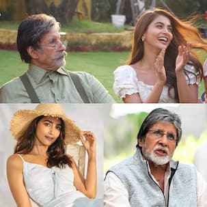 Pooja Hegde shoots with superstar Amitabh Bachchan; ticks off her dream list – view BTS pic