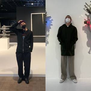BTS: J-Hope and V visit the Leeum Samsung Museum of Art in Seoul; their pictures and videos leave ARMY in awe