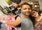 Shaheer Sheikh and Ruchikaa Kapoor give us a glimpse of their baby Anaya on the occasion of Children's Day
