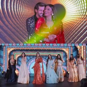Anushka Rajan-Aditya Seal wedding: The couple performs a romantic dance while Vaani Kapoor dances her heart out on Gur Nalo Ishq Mitha – watch viral videos