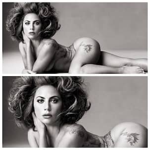 Lady Gaga ने मैगजीन कवर के लिए उतारे सारे कपड़े, दिए न्यूज पोज
