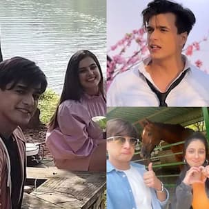 Mohsin Khan's BTS pictures from his upcoming music video with Tunisha Sharma go VIRAL