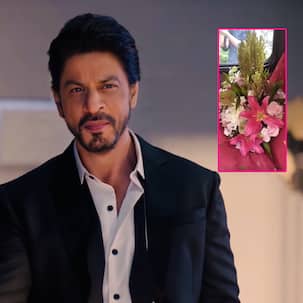 Celebration time at Mannat as Shah Rukh Khan's 56th birthday kicks-in; flowers, cakes and gifts start flowing in – watch