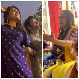 Shraddha Arya's Mehndi Ceremony: Anjum Fakih ने Shashank Vyas के साथ लगाए ठुमके, देखें Video
