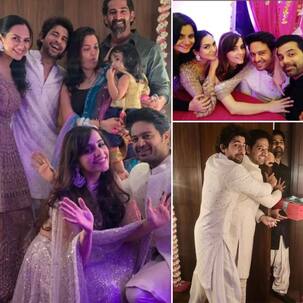 Anupamaa's Anuj aka Gaurav Khanna and wife Akanksha Chamola attend Hussain Kuwajerwala's pre-Diwali party – view pics