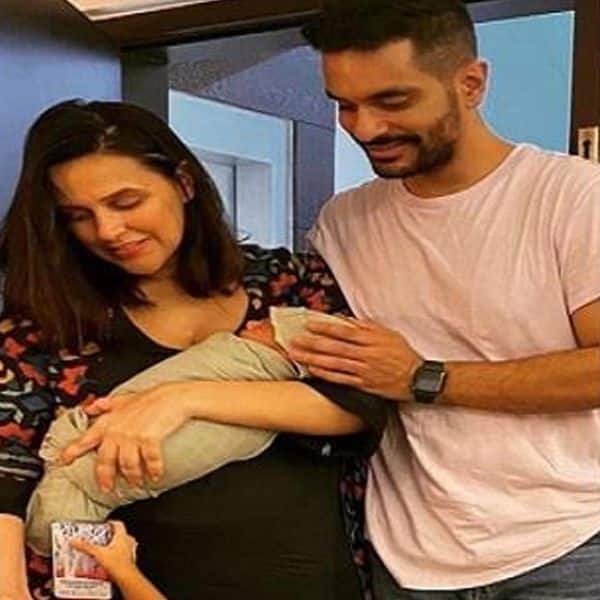 Neha Dhupia and Angad Bedi