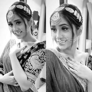 Shivangi Joshi's BTS pictures from her latest bridal photoshoot from Dubai will leave you spellbound