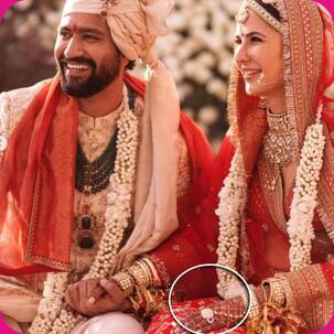 Katrina Kaif-Vicky Kaushal wedding: Bride wears sapphire ring resembling late Princess Diana's; groom gifts her Sabyasachi mangalsutra – read deets and view pics
