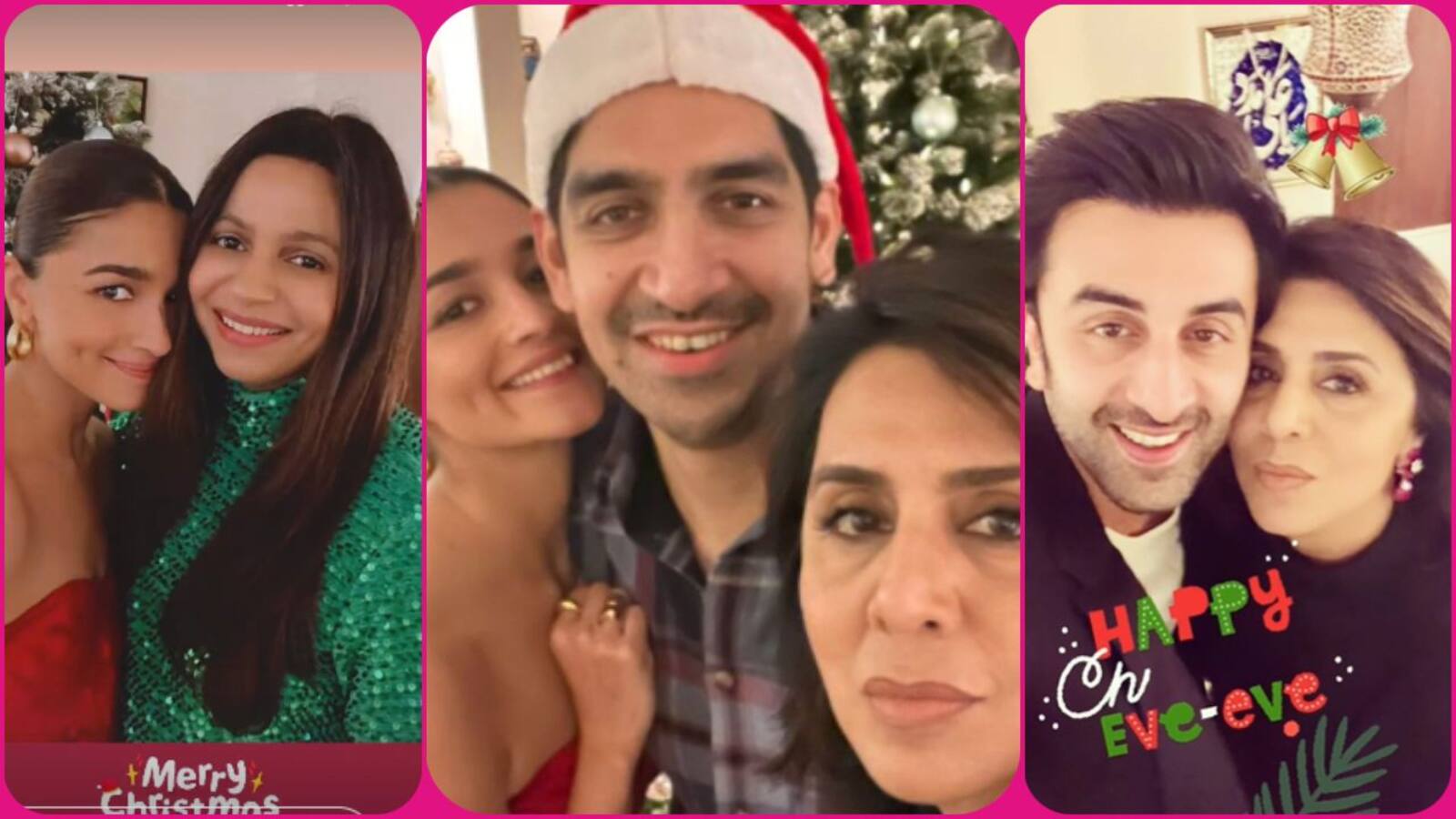 Alia Bhatt-Ranbir Kapoor celebrate Christmas eve