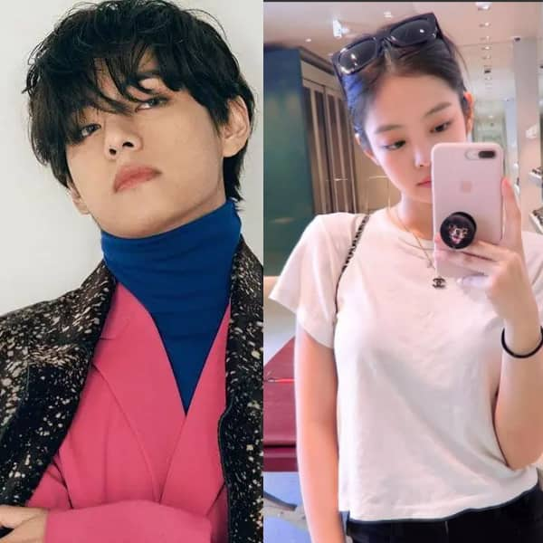 Bts V S Latest Instagram Action Sparks Dating Rumours With Blackpink Jennie Handsome Hunk Posts Clarification