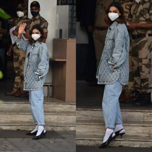 Deepika Padukone gets brutally trolled for her recent airport look, a user comments ‘Ranveer ke kapde pehen liye kya Didi’