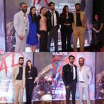 KL Rahul and Athiya Shetty make it official at Tadap premiere; pose with Suniel-Mana Shetty as the family roots for Ahan Shetty's debut film