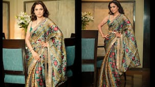 Cost of newlywed Ankita Lokhande's beautiful organza saree can fund your New Year bash at an exotic location