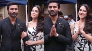 Atrangi Re: Dhanush holds Sara Ali Khan's hand to prevent her from falling; fans say, 'He seems least interested to escort her'