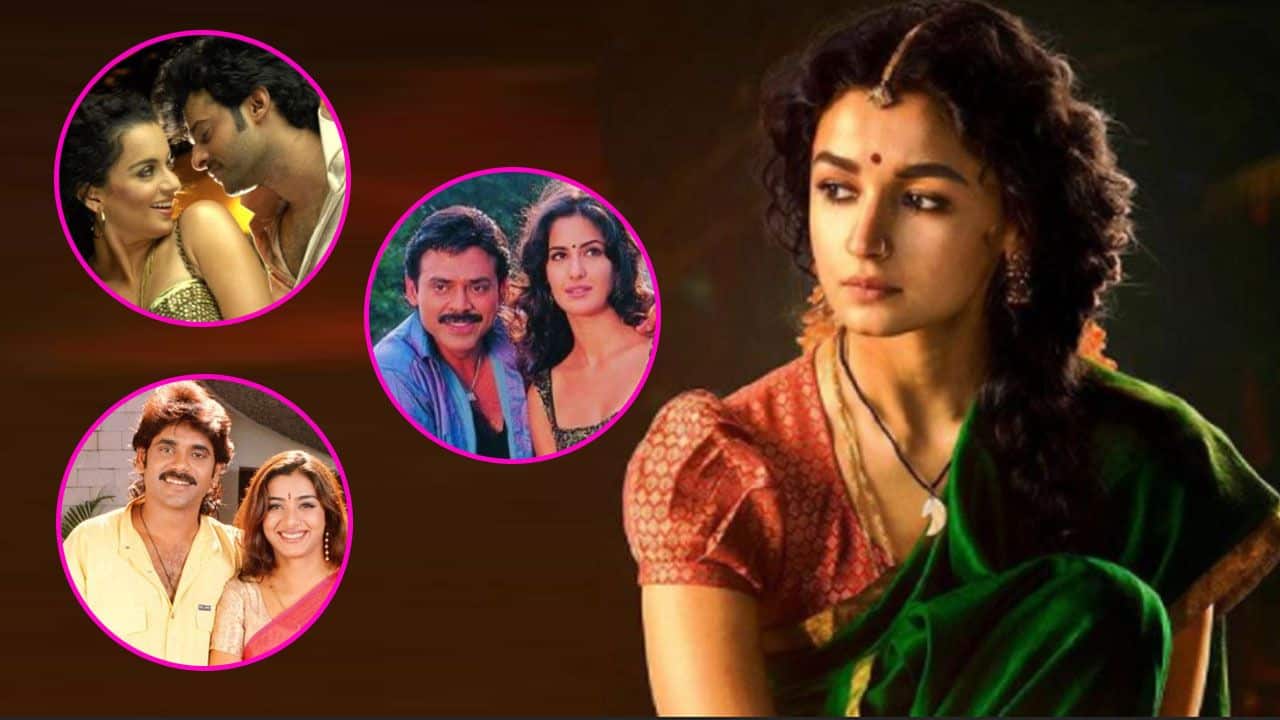Bollywood heroines in Telugu movies