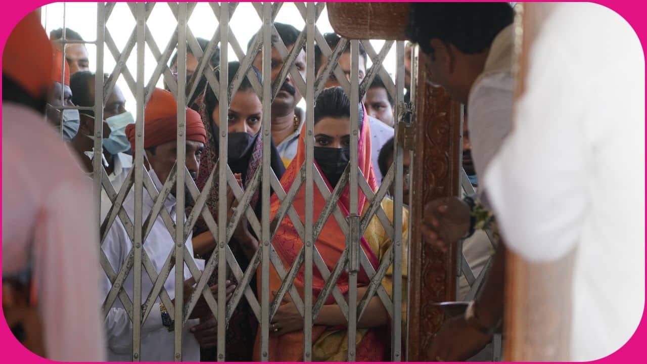 तलाक के बाद लगातार मंदिर के दर्शन कर रही हैं Samantha Ruth Prabhu