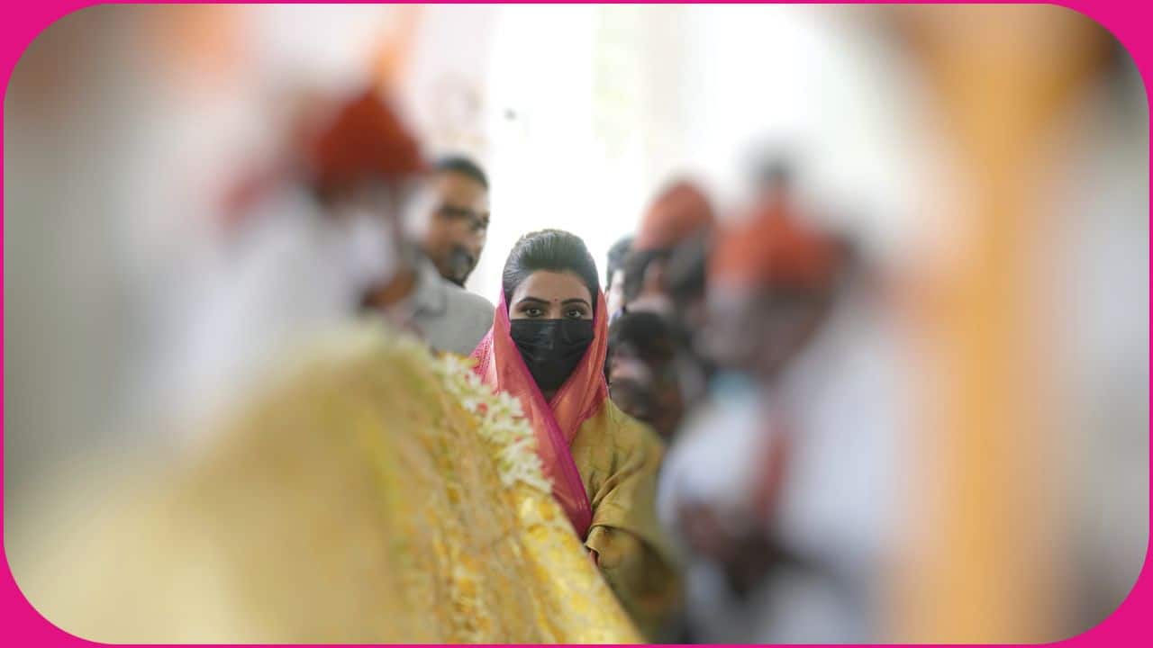 तिरुमाला के दर्शन करने भी पहुंची Samantha Ruth Prabhu