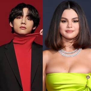 Trending Hollywood news today: BTS V aka Kim Taehyung's big-eyed selfie leaves ARMY drooling, Selena Gomez hits back at a troll over her drinking joke and more
