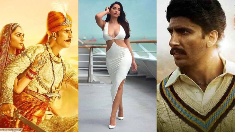 Trending Entertainment News Today: Nora Fatehi tests COVID-19 positive, 83 dips further at the box office, Gurjars threaten Prithviraj and more