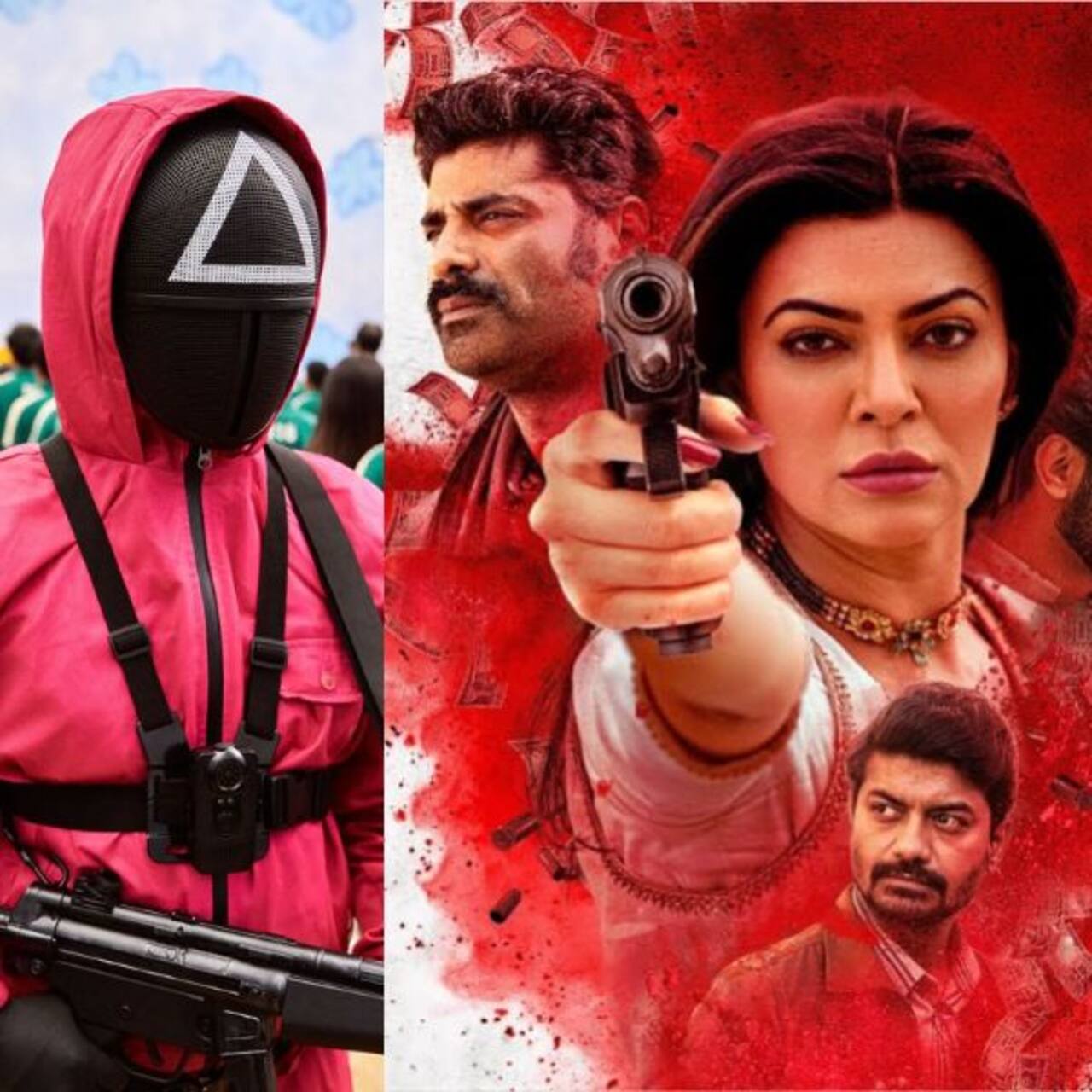 Trending OTT news today: Netflix's Squid Game achieves new record, Sushmita Sen's Aarya 2 receives rave reviews and more