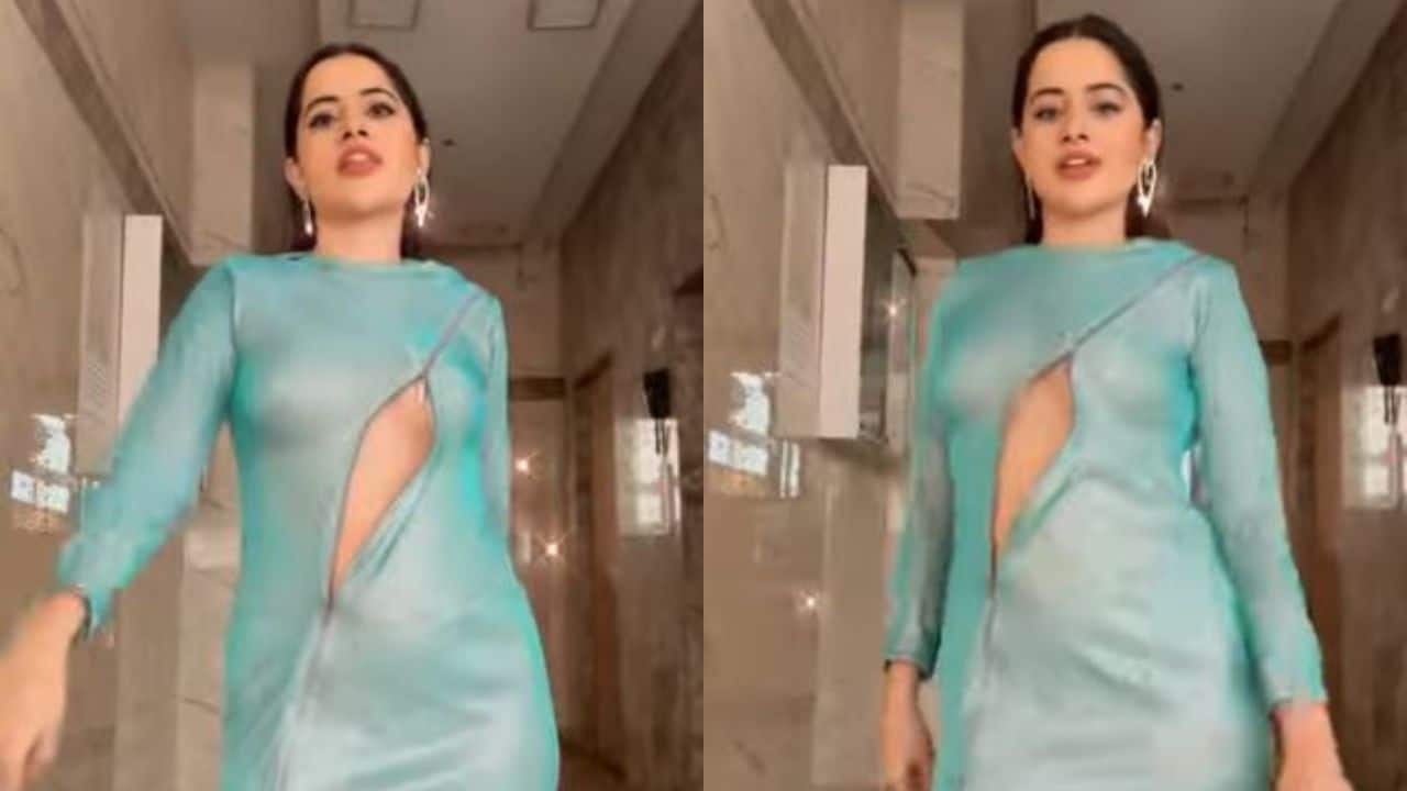 ‘Yeh bra pehenti hi nahi hai,’ Urfi Javed trolled for her ‘revealing’ corset and dupatta look