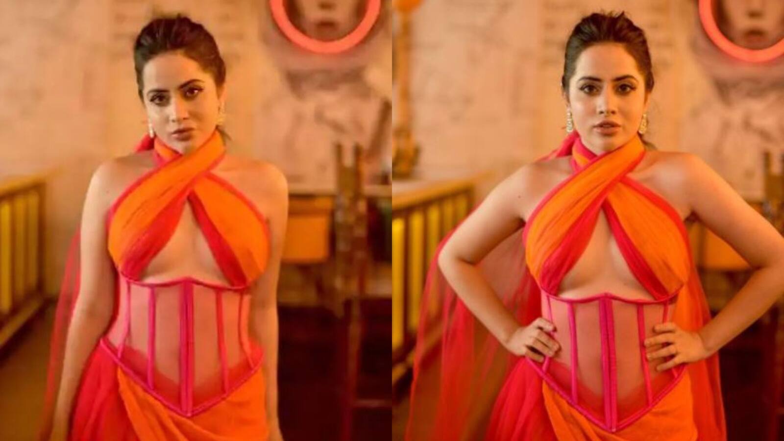 Urfi Javed and trolls ‘Bra dikh rahi hai’ to ‘yeh kapde hi kyun pehenti hai’; 10 times the