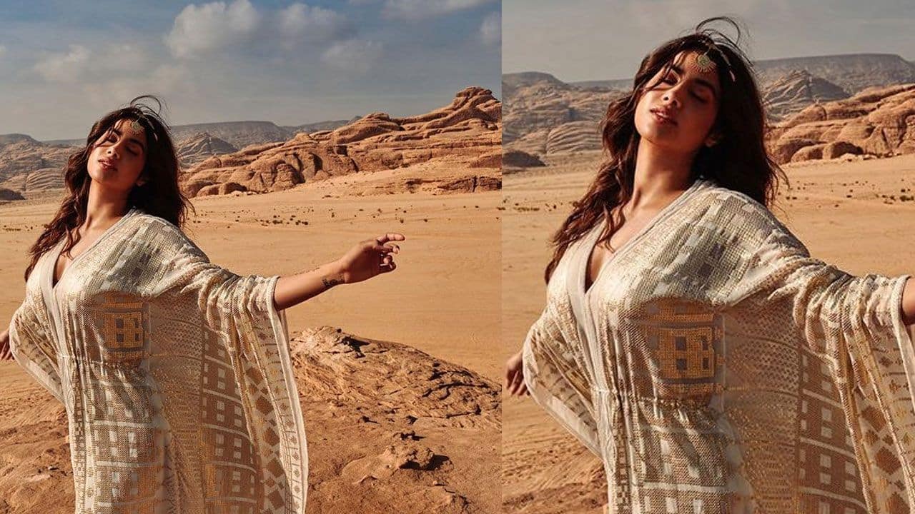 Janhvi Kapoor in an exotic locale