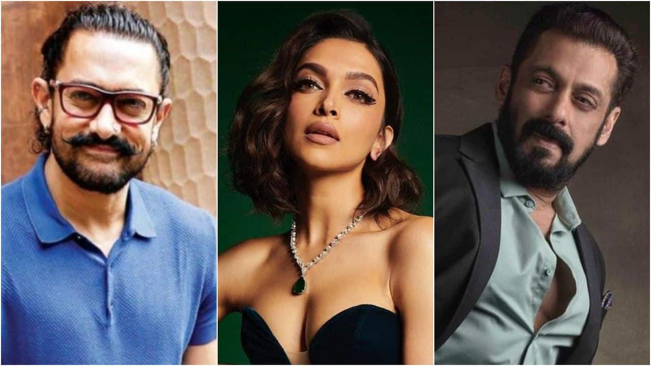 Aamir Khan, Deepika Padukone, Salman Khan