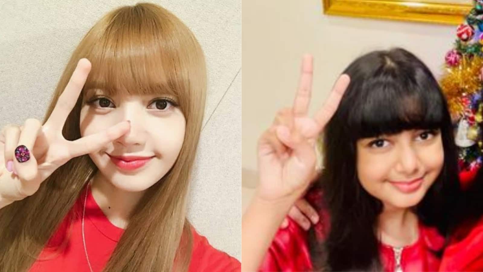 Aaradhya Bachchan's striking resemblance with Blackpink's Lisa will ...