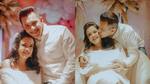 Aditya Narayan shares pictures from Shweta Agarwal's baby shower and we can't get enough of the glow on their faces
