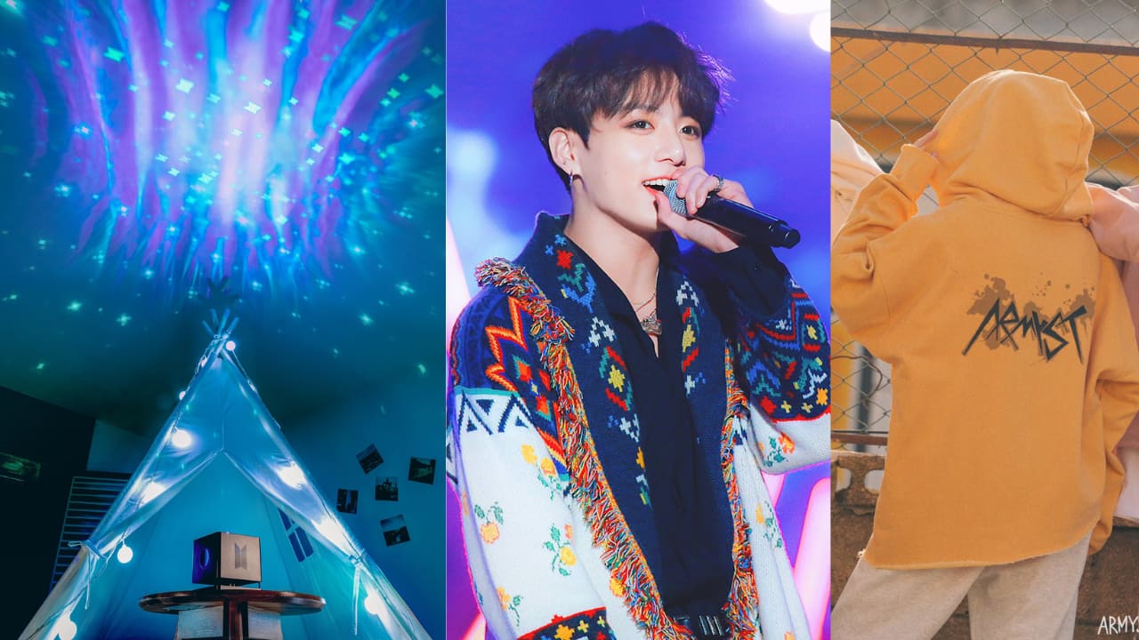 BTS: ARMY is bowled over by Jungkook's artist made collection of  Mikrokosmos Mood Lamp and hoodie – view tweets