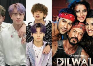 BTS: NamJin turn Shah Rukh Khan-Kajol while Taekook turn Varun Dhawan-Kriti Sanon; ARMY's creativity with Dilwale makes an interesting watch