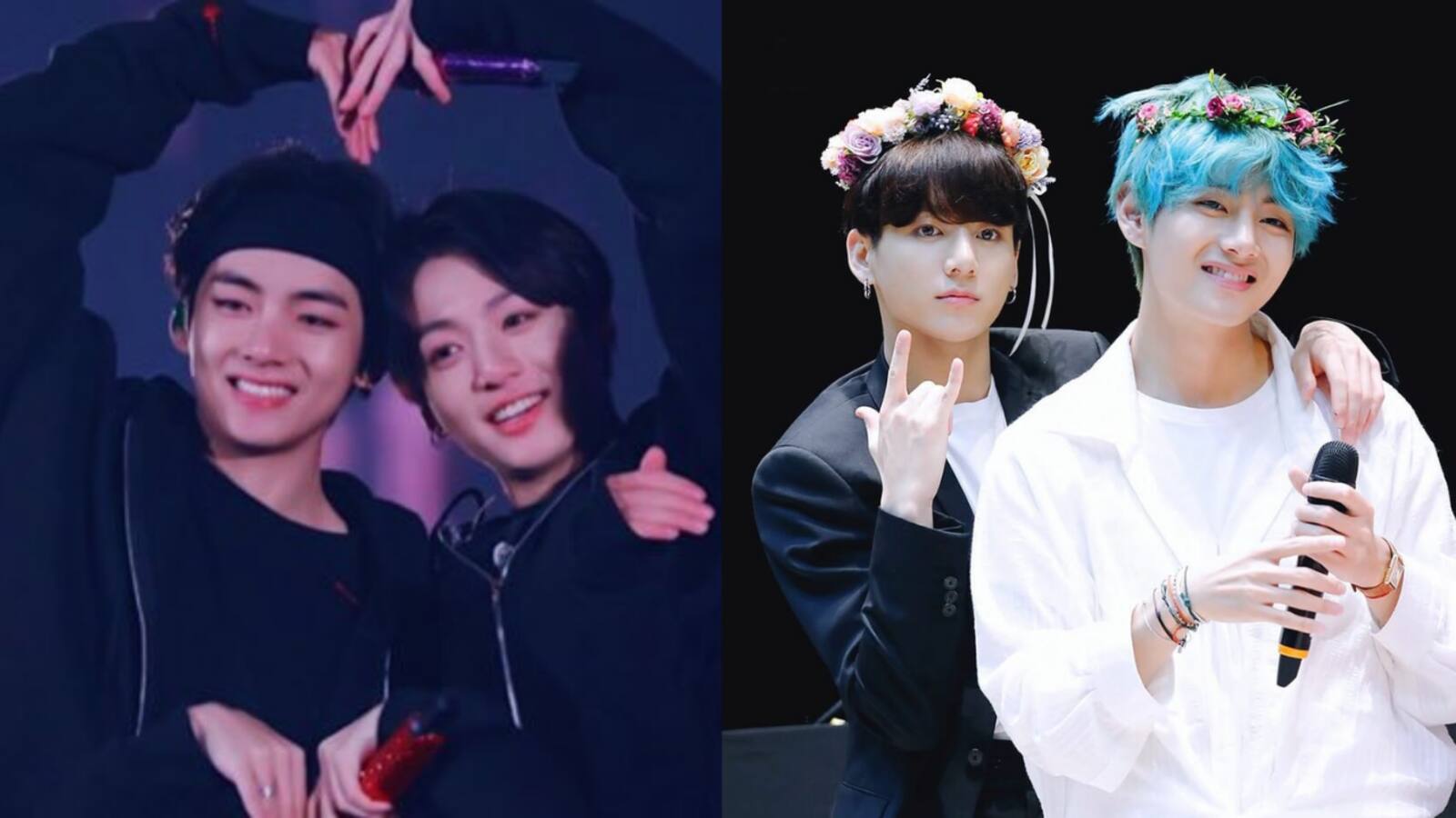 BTS: Taekook aka Taehyung and Jungkook's aesthetic visuals together get