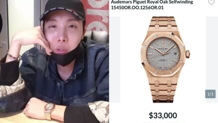 Bangtan Style⁷ (slow) on X: VLIVE 210830 Jimin wears PATEK PHILIPPE  Complications 5205G-13 Watch ($55000). #JIMIN #BTS @BTS_twt   / X