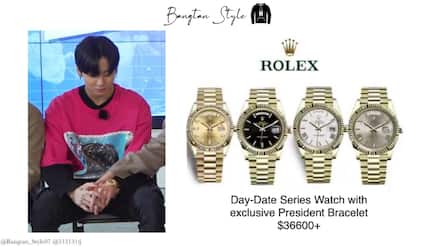 Top 10 Times BTS Wore Crazy Expensive Watches Worth More Than Your College  Tuition - Koreaboo