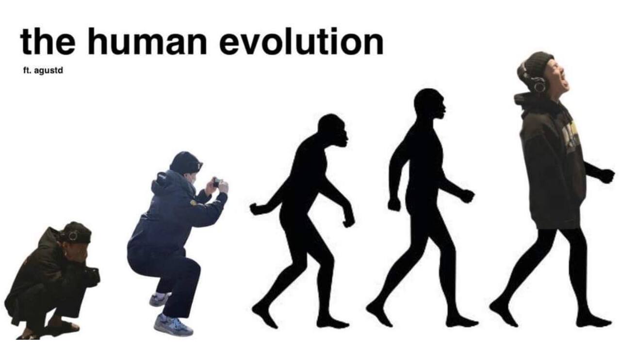 Suga's human evolution