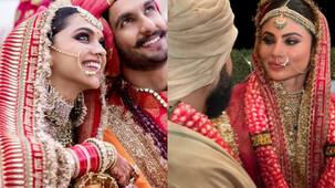 Mouni Roy and Deepika Padukone's customised Sabyasachi wedding lehengas: Did you notice this common thing?