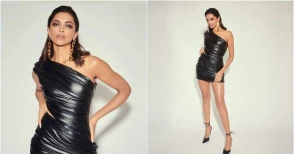 Deepika gets trolled for her short black dress, netizens ask ‘ye kya pehna hai black polythene’