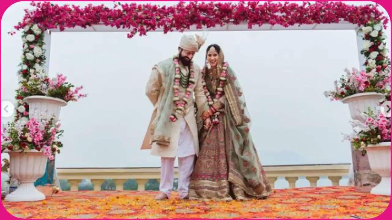 Mohit Raina - Aditi marry in traditional ceremony