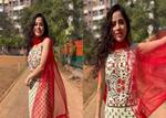 Urfi Javed stuns fans with her transformation as she wears floral suit with dupatta; netizens say 'Sheela se Susheela bann gayi'