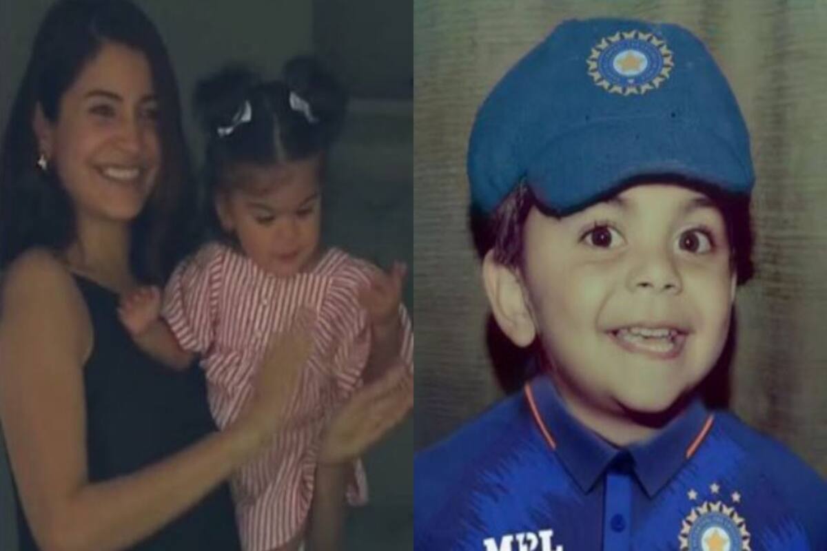 Netizens dig out Virat Kohli&#39;s childhood pictures as they shower love on  Vamika; call her &#39;Junior Kohli&#39; - Read adorable tweets