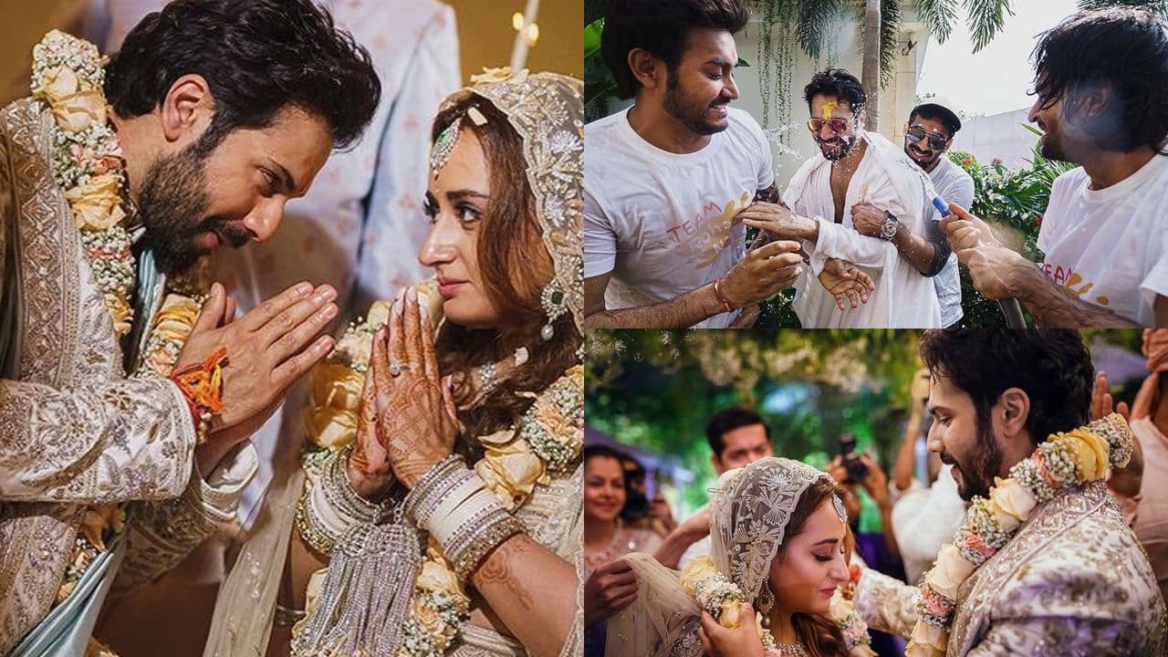 Bhediya actor Varun Dhawan shares unseen pictures from his wedding with ...