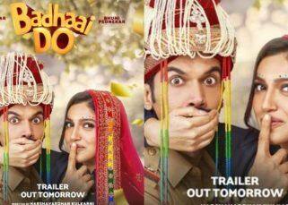 Badhaai Do: Rajkummar Rao and Bhumi Pednekar unveil trailer release date in this new poster