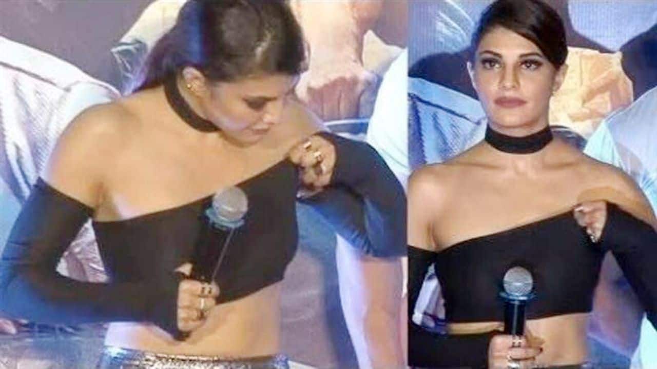 Jacqueline Fernandez had an 'oops'moment