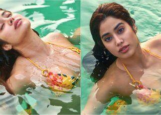 Janhvi Kapoor oozes HOTNESS in the pool by donning an over-the-top bikini – view pics
