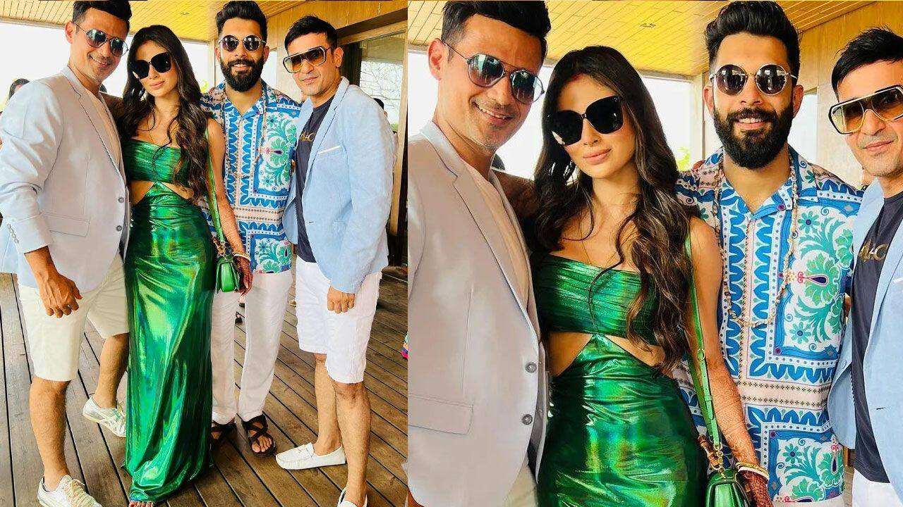 Mouni Roy and Suraj Nambiar look cute together